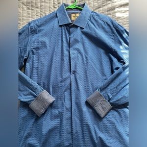 Blue Dress Shit Size Large